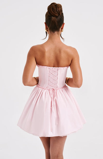 Maeve Blush Mini Dress