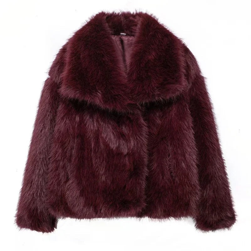 Ayla™ Faux-Fur Jacke
