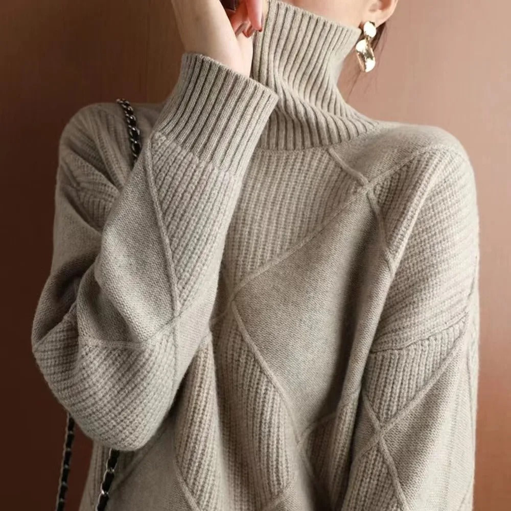 Amelie | Kaschmir-Rollkragenpullover