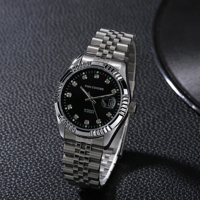 Edelstahl Automatik Armbanduhr Nr. 246