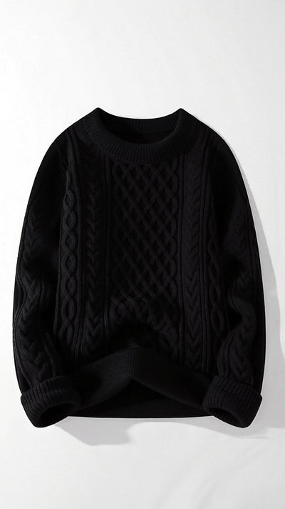 Abdal Kabelstrickpullover