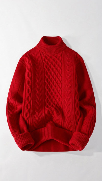 Abdal Kabelstrickpullover
