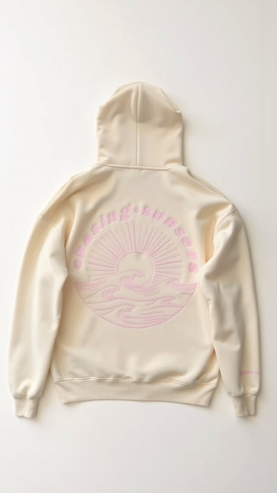 Bequemer bestickter Kapuzenpulli