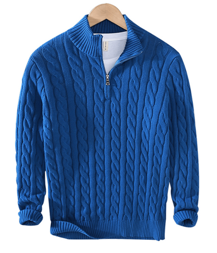 Anton Kabelstrickpullover