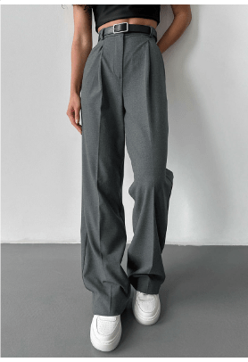 Audra Weit Geschnittene Hose