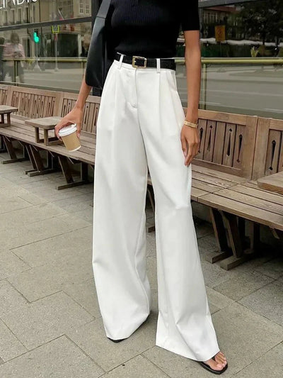 Eunice Klassische Hose mit weitem Bein