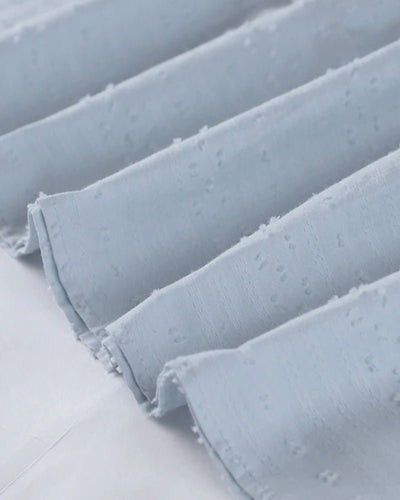 V-Ausschnitt Lockeres Hemdblusenkleid