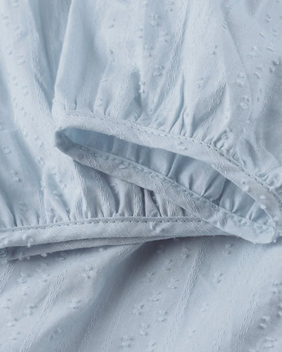 V-Ausschnitt Lockeres Hemdblusenkleid