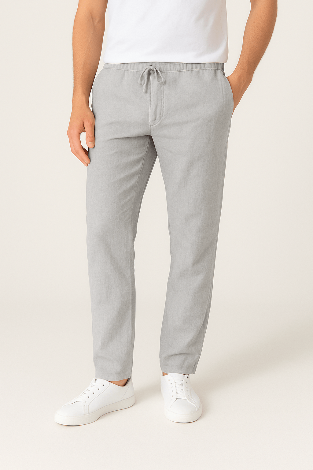 Moderne Kordelzug Tapered Hose