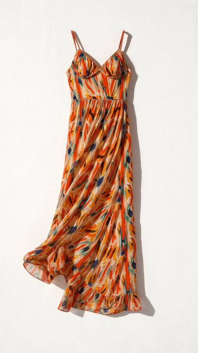 Hanne Ärmelloses Kleid mit Blumendruck