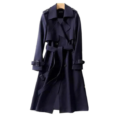 Damen Lang Trenchcoat | Elegante