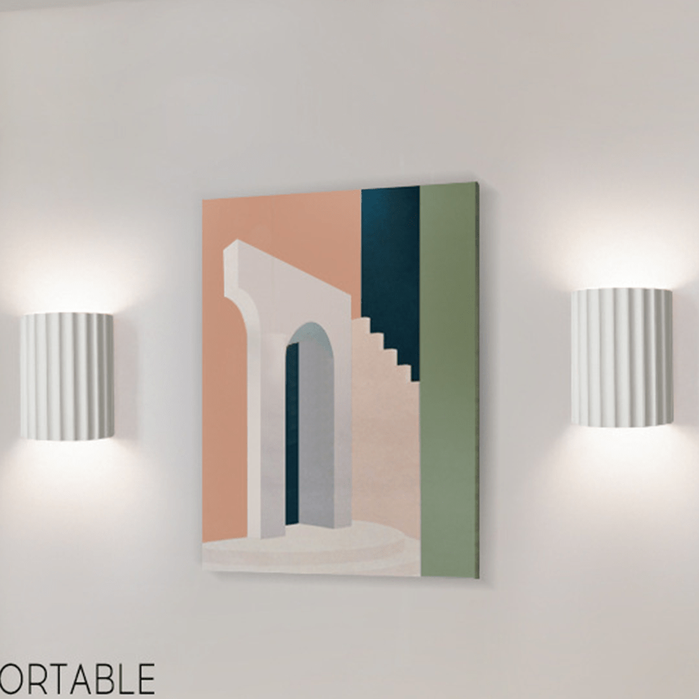 Lumière Halbkreisförmige Wandleuchte