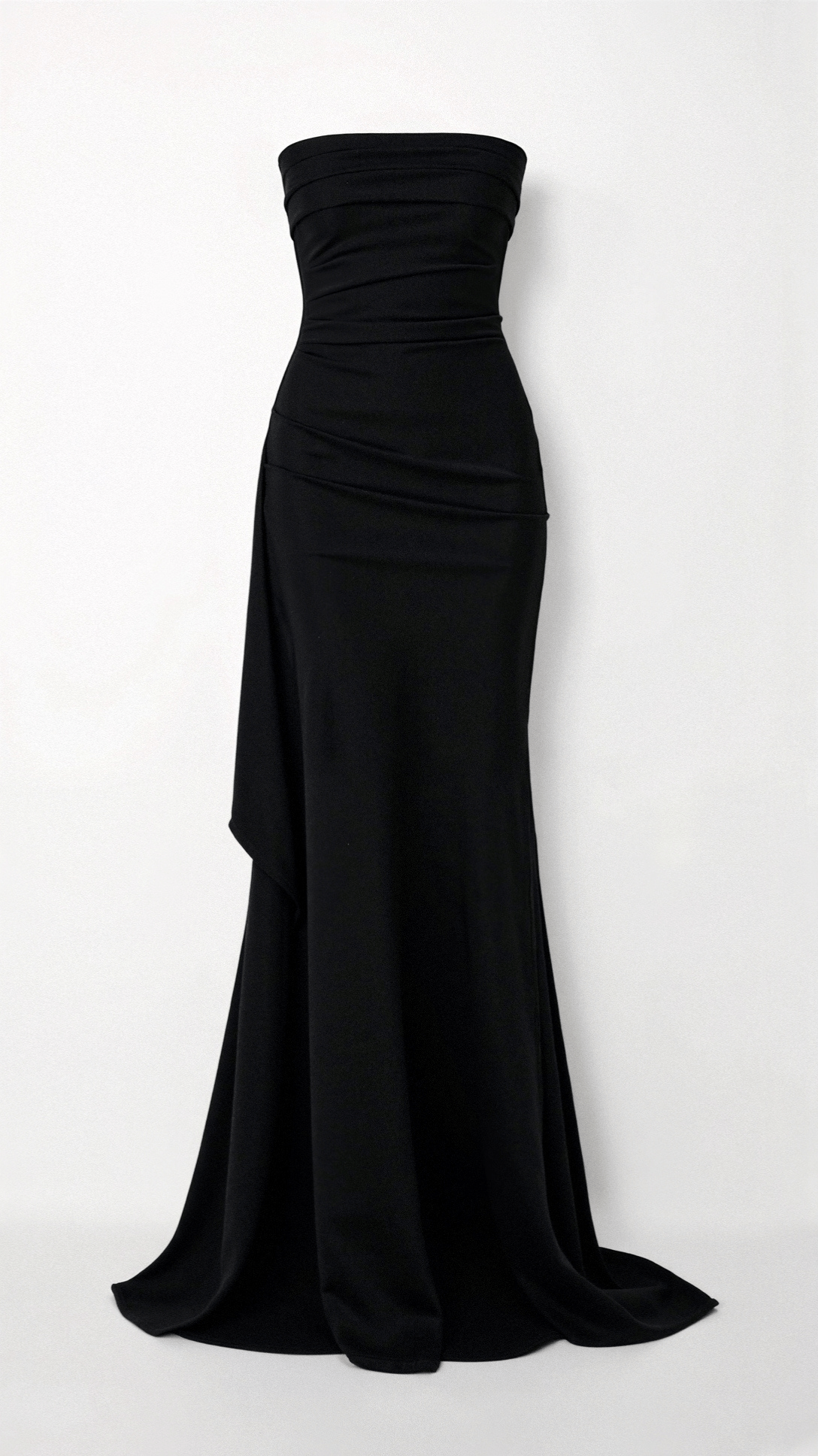 Lynn Tube Abendkleid mit Oberschenkelschlitz