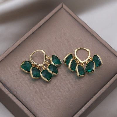 Micara - Emerald Glitz - Ohrringe