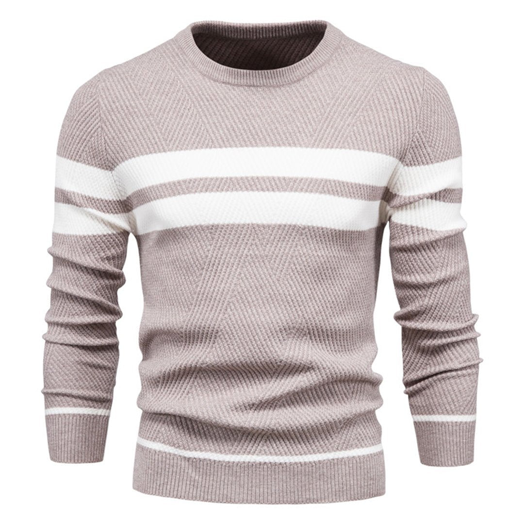 Primus Gestreifter Strickpullover