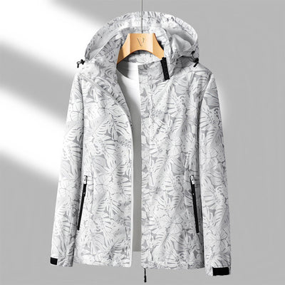 Outdoor Jacke mit Kapuze – Leichte Übergangsjacke für Freizeit und Outdoor