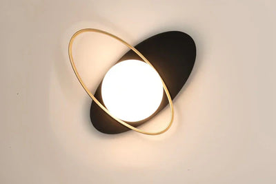 Moderne Kugel Wandleuchte – Elegante LED Wandlampe im Gold Design
