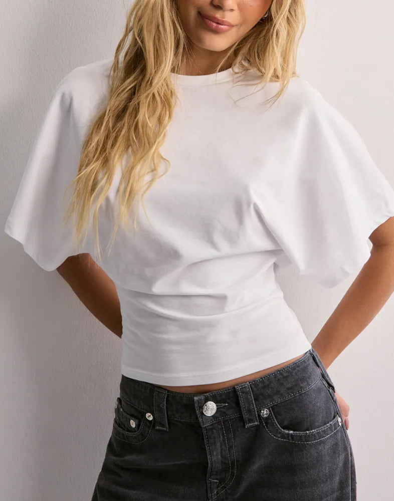 Damen Oversize T-Shirt mit weiten Ärmeln