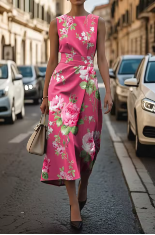 Amy - Geometric Dress