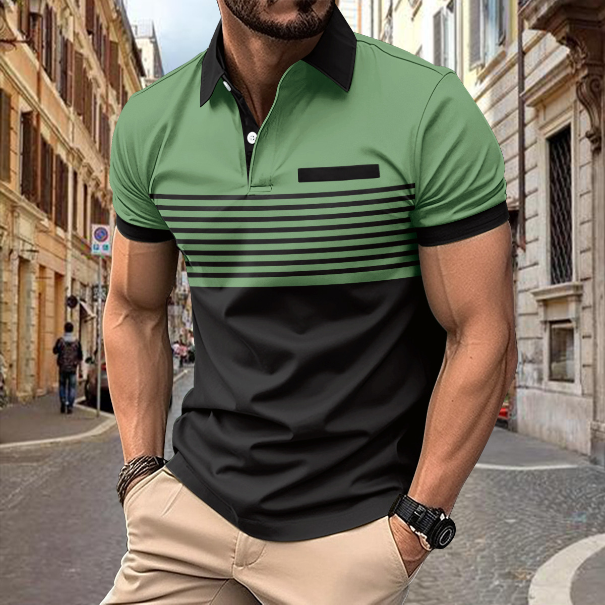 Elwin | Herren Poloshirt Kurzarm | Sport