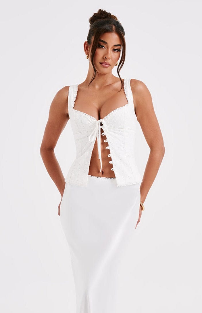 Elfenbein Ramona Blouse