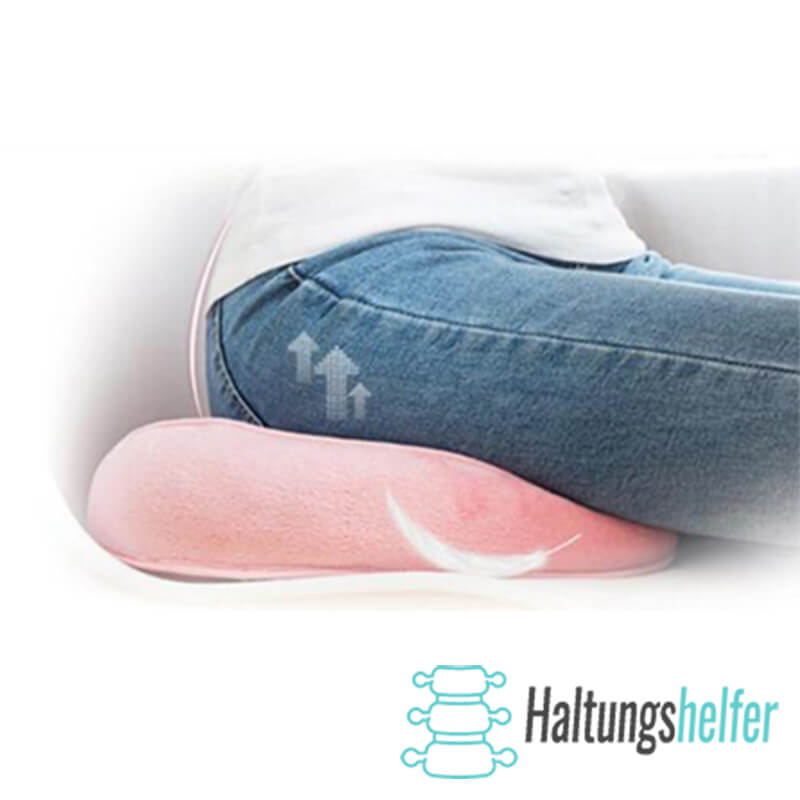 Orthopädisches Sitzkissen zur Hüftentlastung