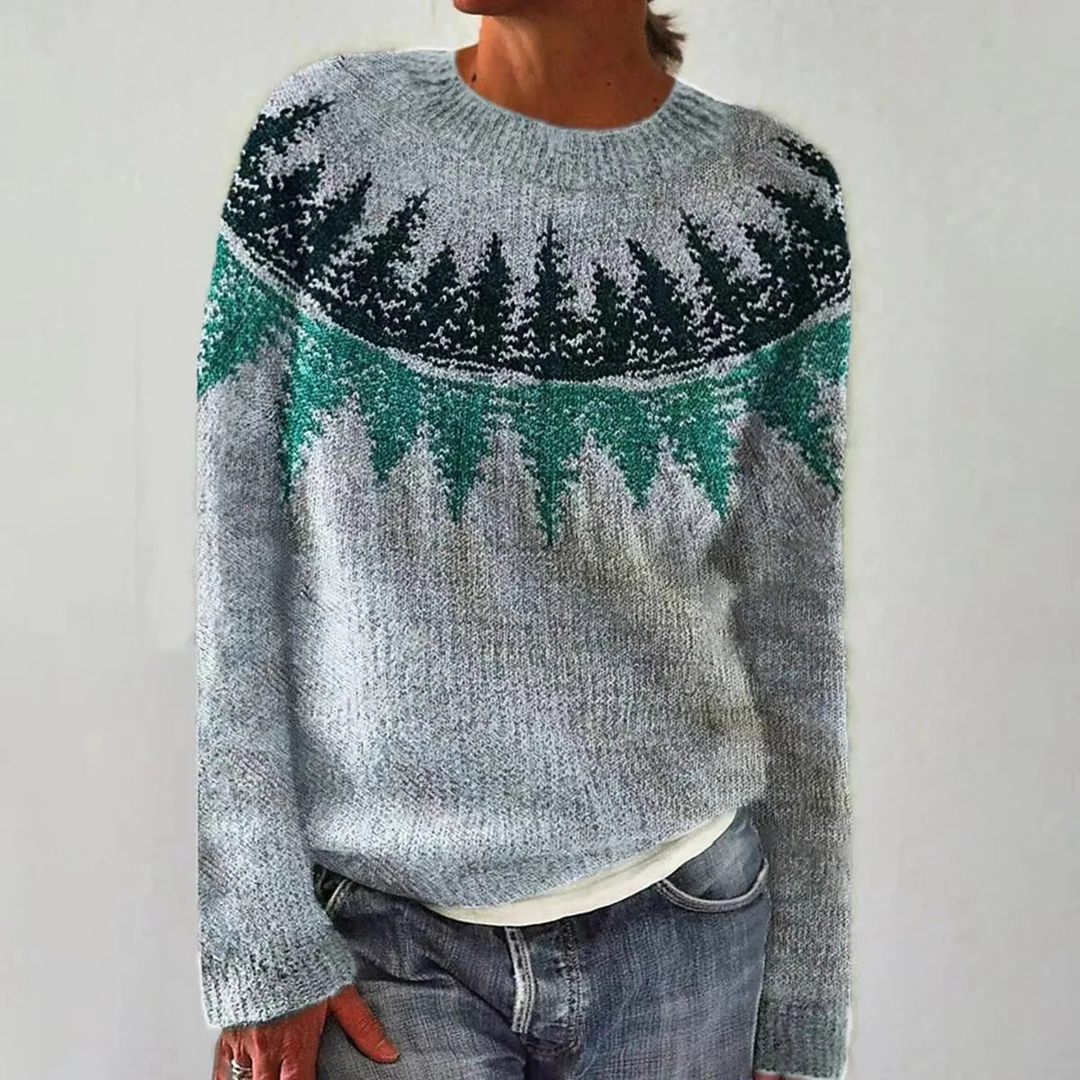 Rosie | Retro Herbst Pullover