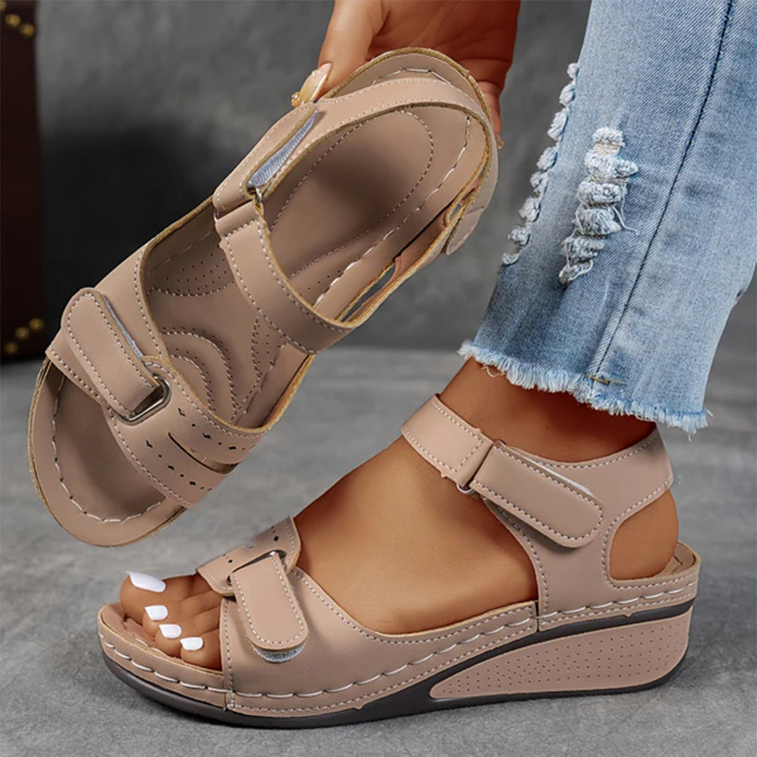 MIRAVO | Solea Komfortsandalen – Orthopädisch & Stilvoll