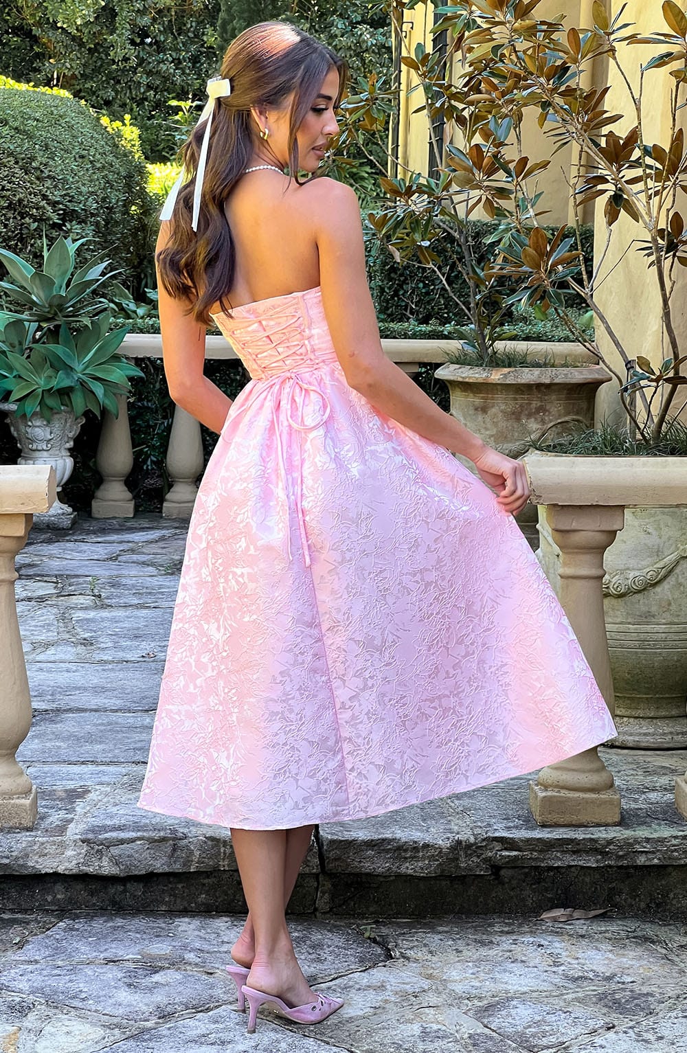 Blush Saoirse Midi Dress