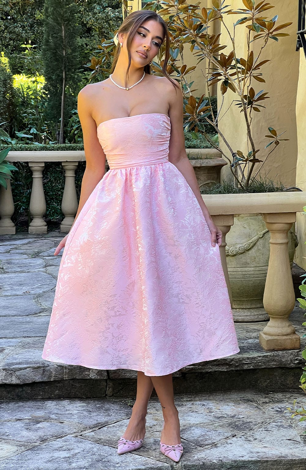 Blush Saoirse Midi Dress