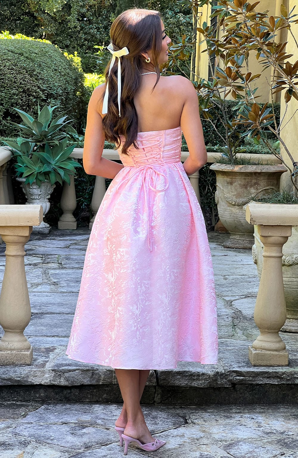 Blush Saoirse Midi Dress