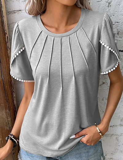 Malene | Oberteile Damen Schick | Weiß Top