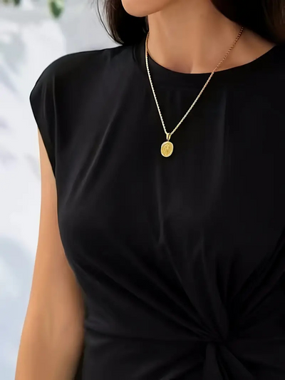 Velma | Schwarz Wickelkleid | Midi