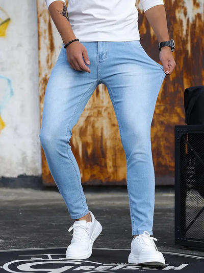 Nate | Herren Slim Fit Jeans | Stretch