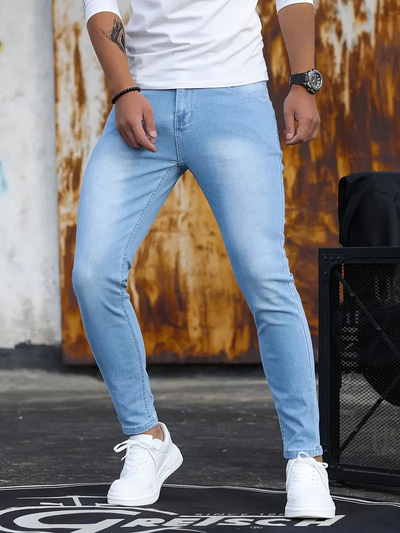 Nate | Herren Slim Fit Jeans | Stretch