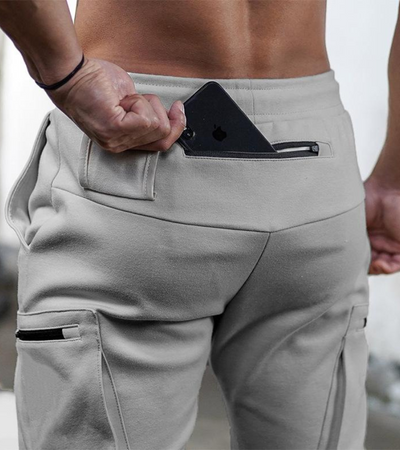 Marvin | Herren Slim Fit Jogginghose | Grau