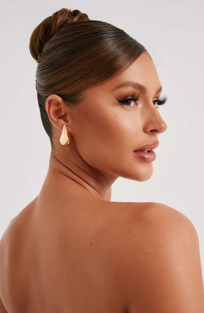 Goldene Kleine Fayth Ohrringe