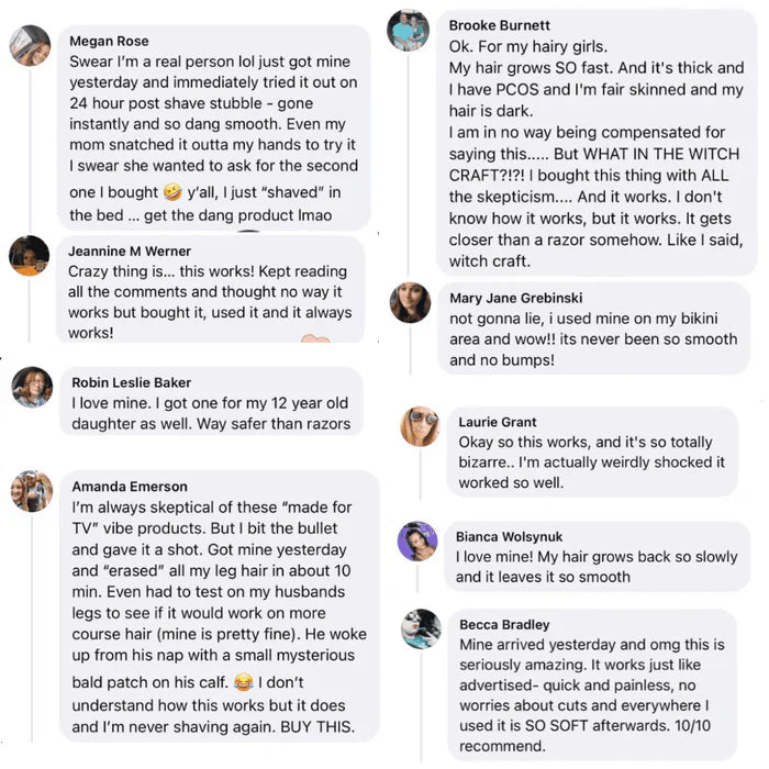 SeidenRasur™ Sanfte Haarentfernung