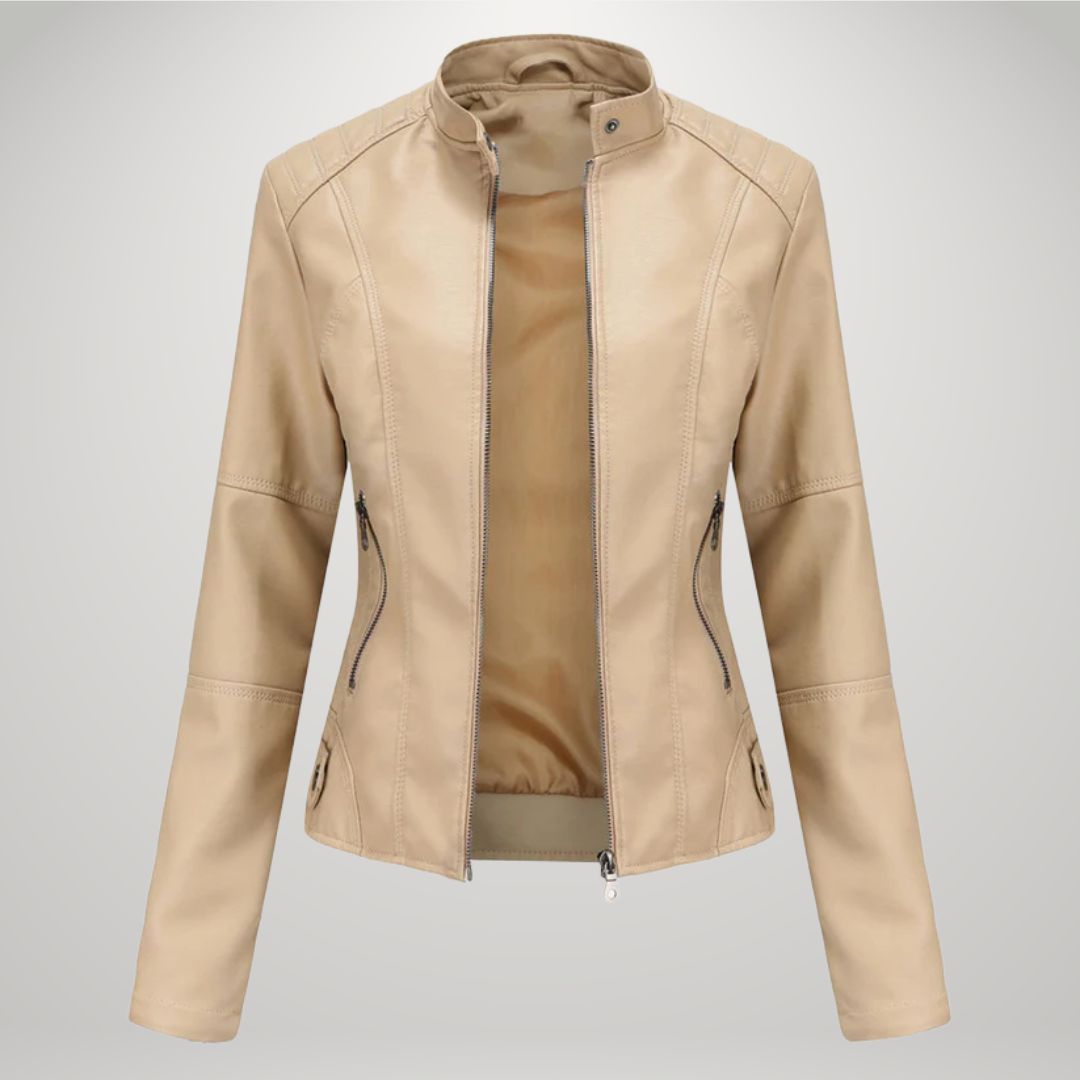 MIRAVO | Elegante Lederjacke