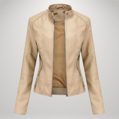 MIRAVO | Elegante Lederjacke