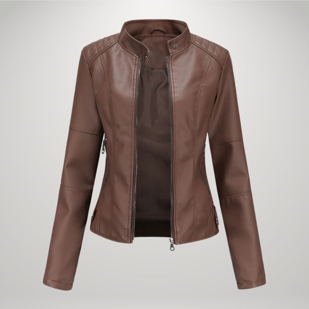 MIRAVO | Elegante Lederjacke