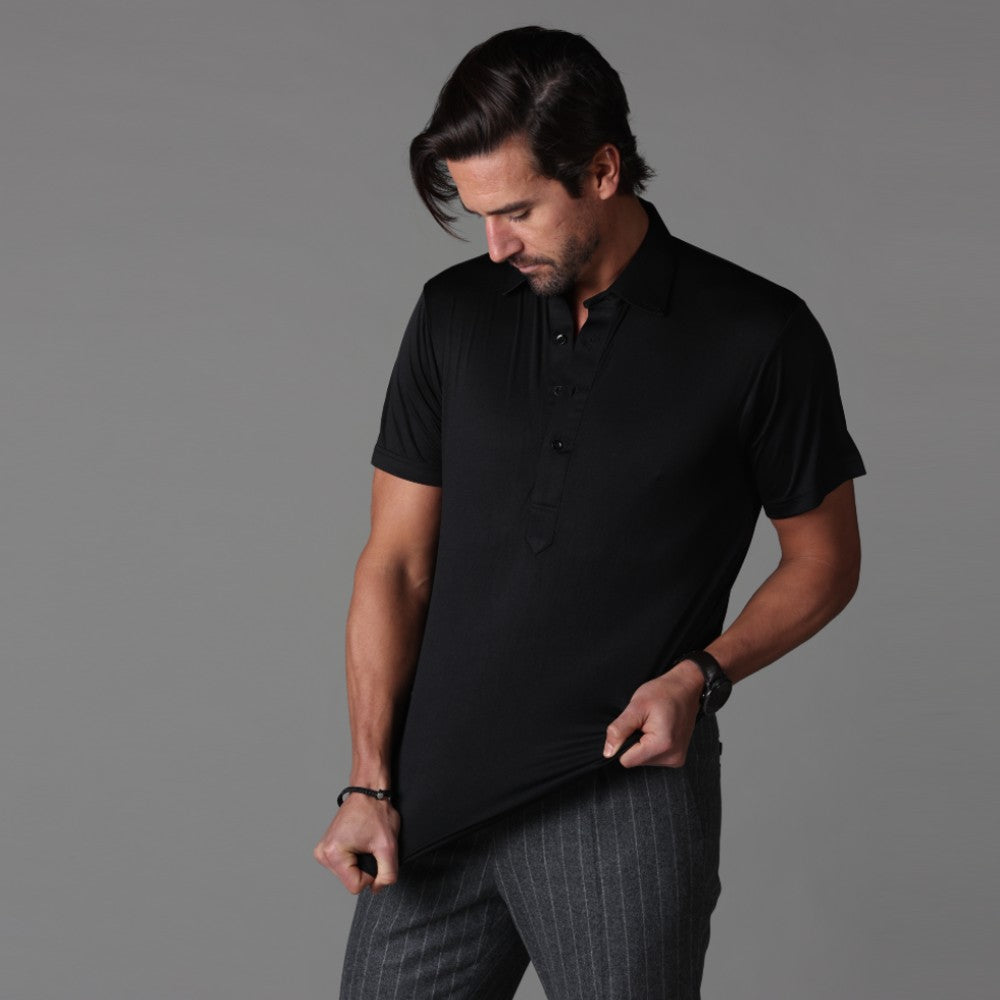 Jack | Saubere Leistung Dehnbar Slim Fit Kurzarm-Poloshirt