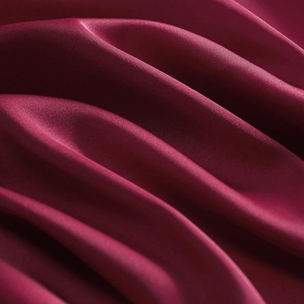 Damen Satin Top mit Spaghettiträgern und V-Ausschnitt