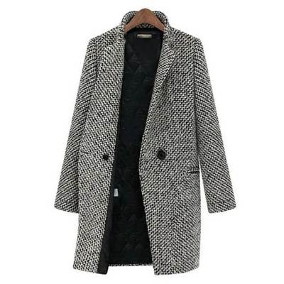 Francine | Trenchcoat Damen Lang | Winter Jacke