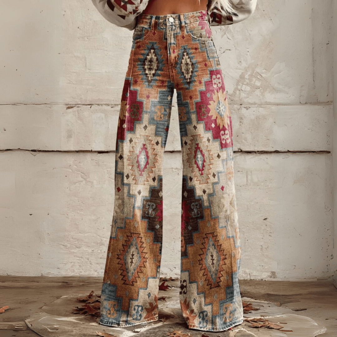Charlotte | Trendige Vintage Boho-Hose