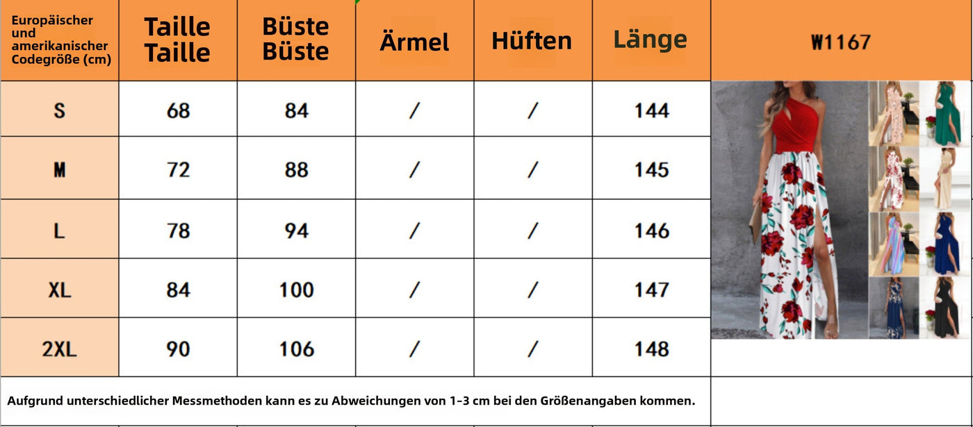 Heidi Mode | Ärmelloses Kleid mit hoher Taille und Öffnung