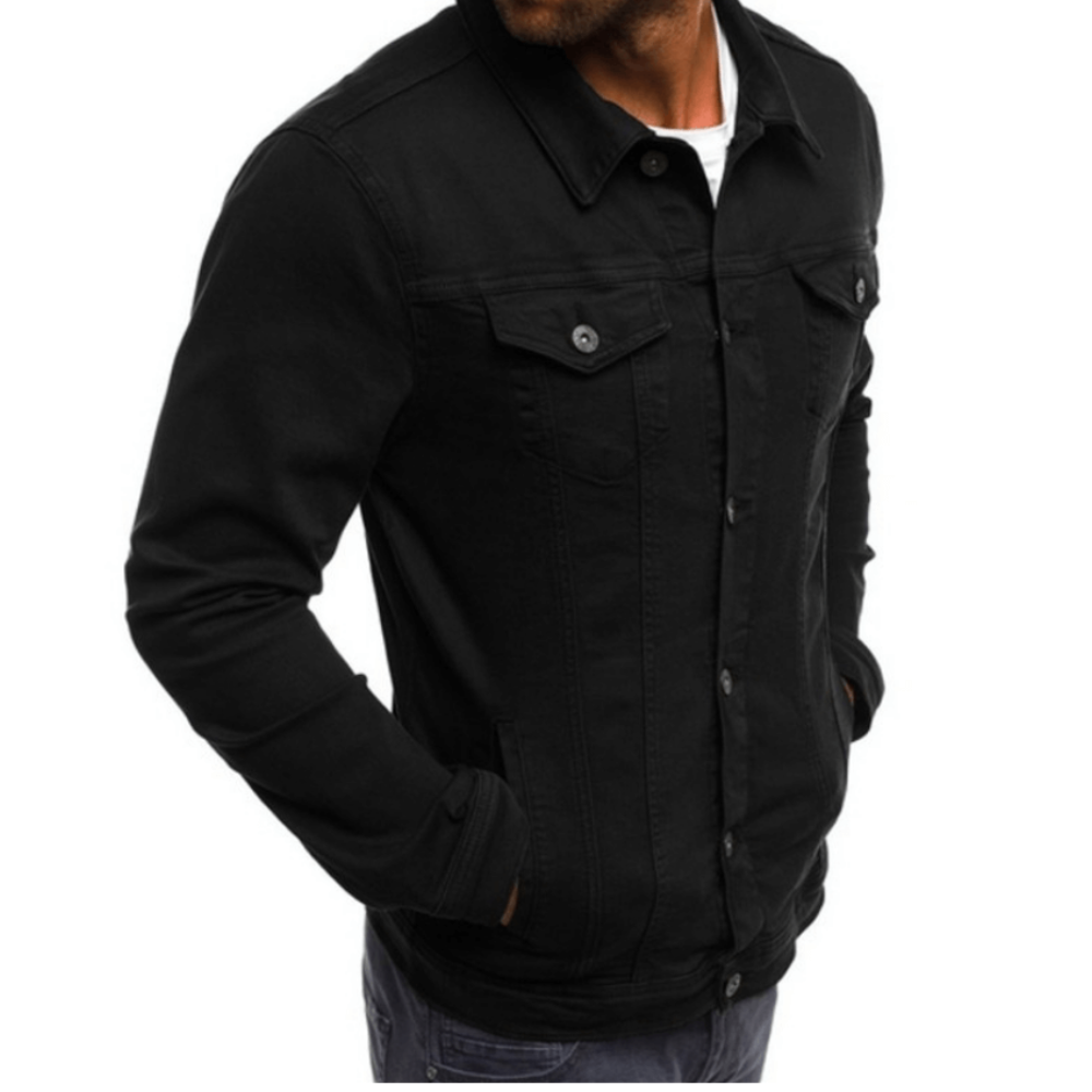 Aziel | Herren Sommer Jacke | Schwarz