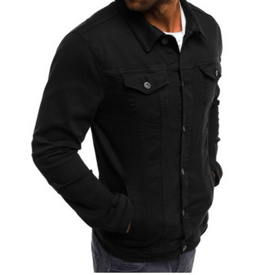 Aziel | Herren Sommer Jacke | Schwarz