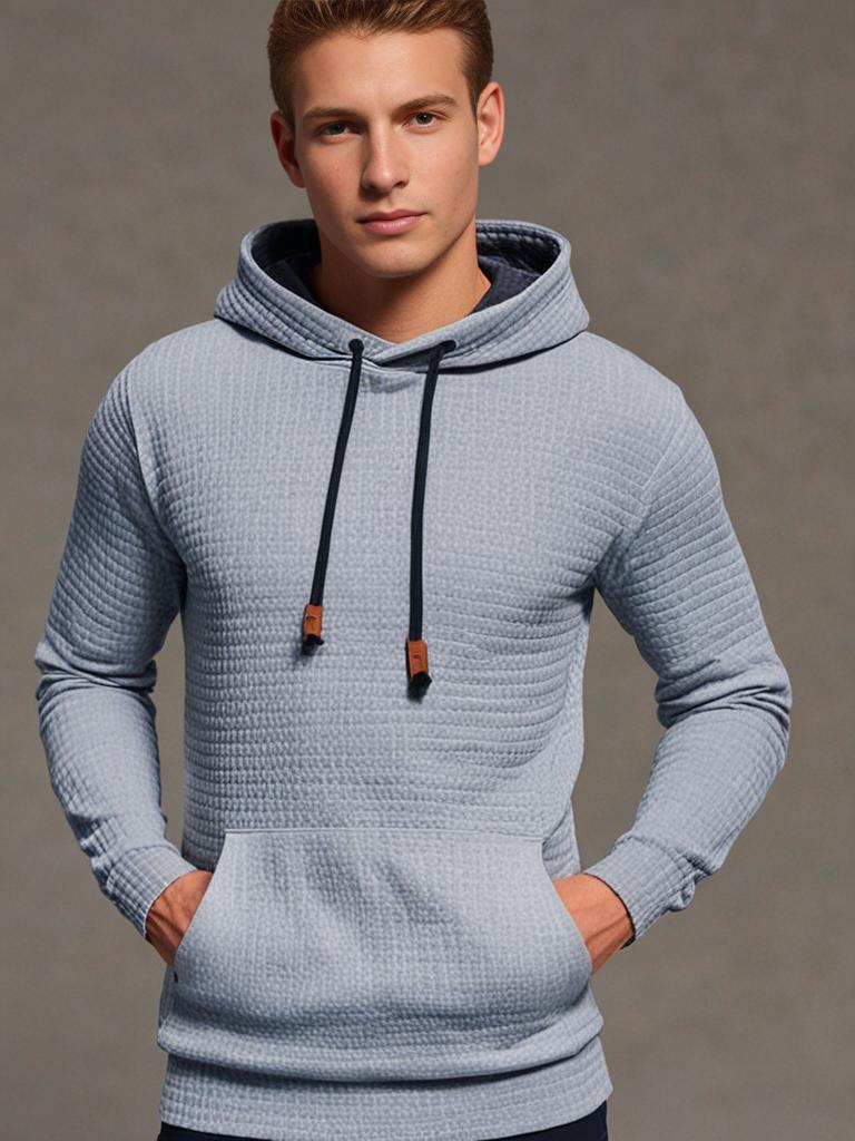 Fabian – Winter-KapuzenHoodie für Männer