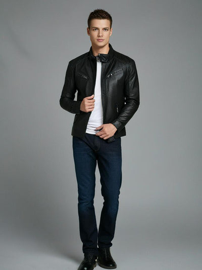 Mikael - Lederjacke für Herren